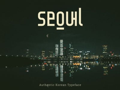 Seoul Korean Typeface