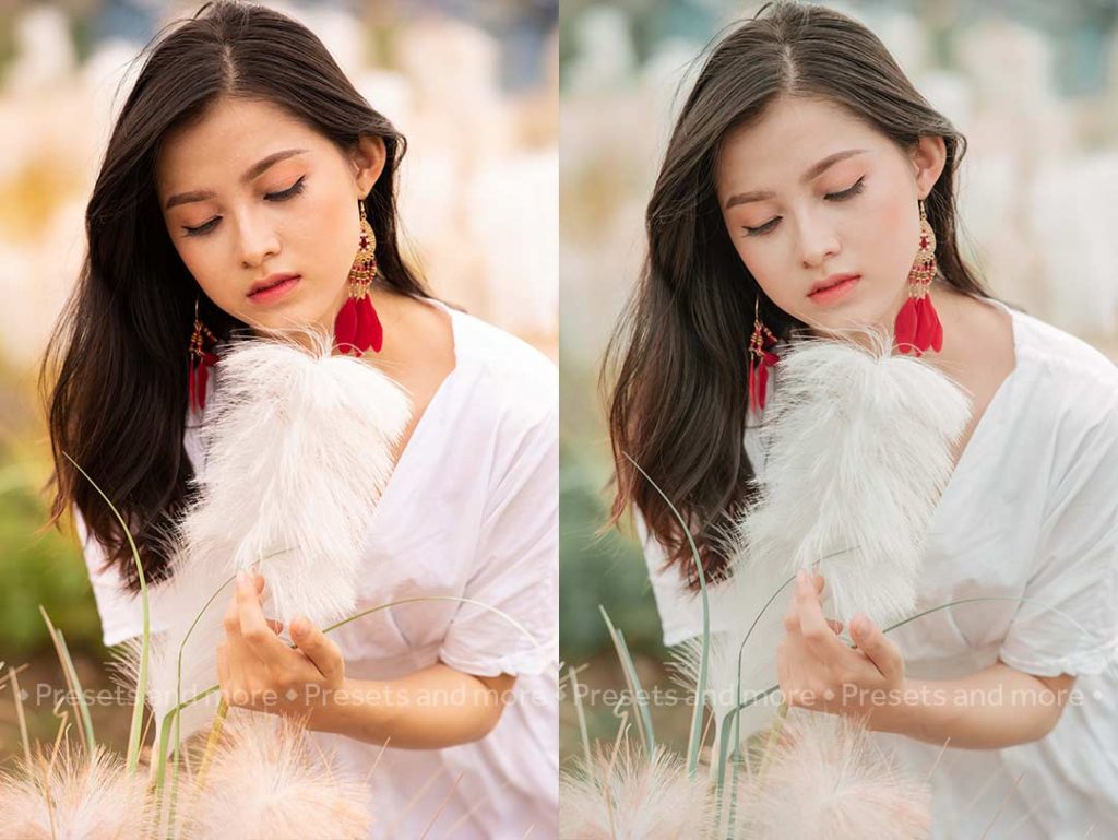 Preset tone xanh đẹp