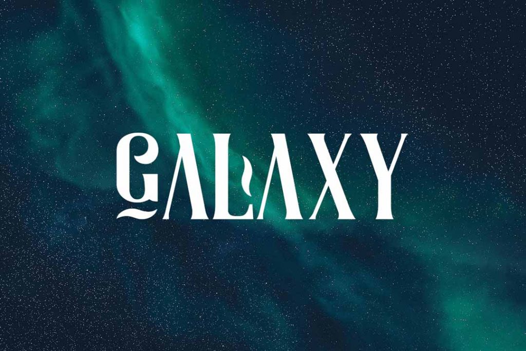 galaxy font