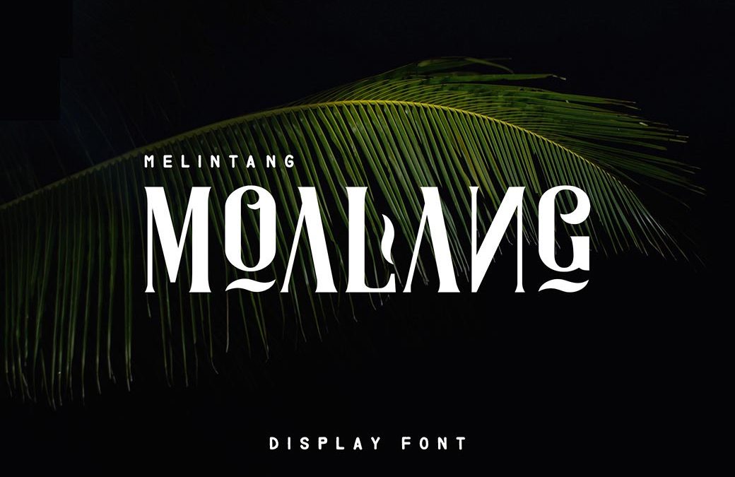 moalang display font