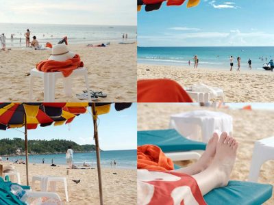 công thức màu beach orange