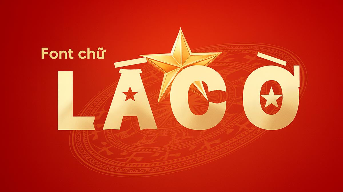 font tiếng Việt là cờ