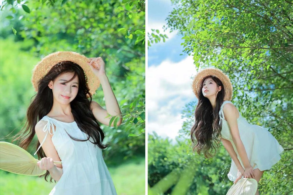 tạo dáng chụp ảnh